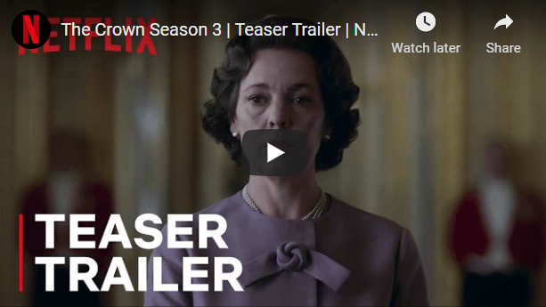 Read more about the article THE CROWN Gala Premiere at AFI FEST 2019 presented by Audi on November 16 at TCL Chinese Theatre will honor creator Peter Morgan to be attended by Season 3 all cast members