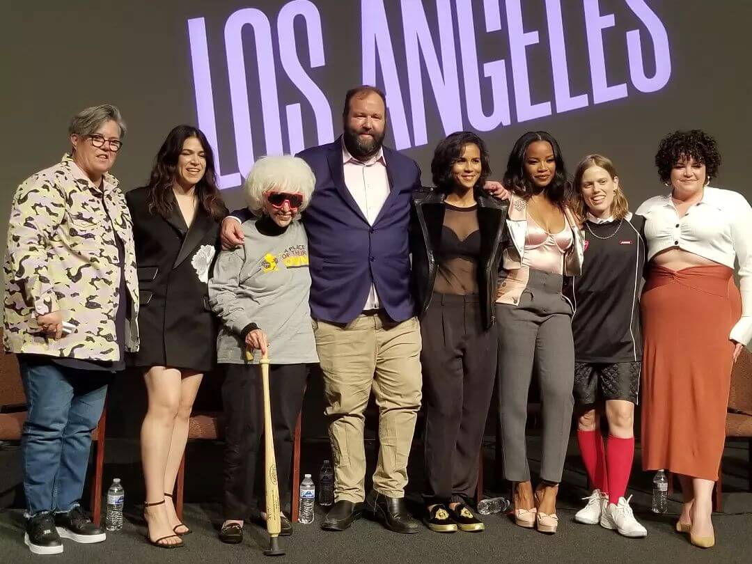 Read more about the article New Amazon Studios Series “A League of Their Own” showed free screenings of two episodes at Outfest 2022, followed by Q&A with filmmakers and cast moderated by Rosie O’ Donnell