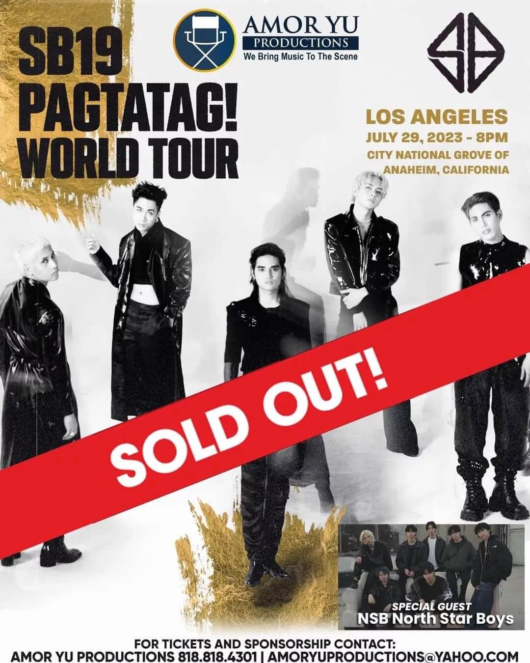 Read more about the article HIGHLIGHTS and SIDELIGHTS of SB19 SOLD OUT #PAGTATAG #LOSANGELES CONCERT; Crowd welcomed NORTH STAR BOYS (NSB) as first Asian-American tiktoker and Ppop group opens for SB19
