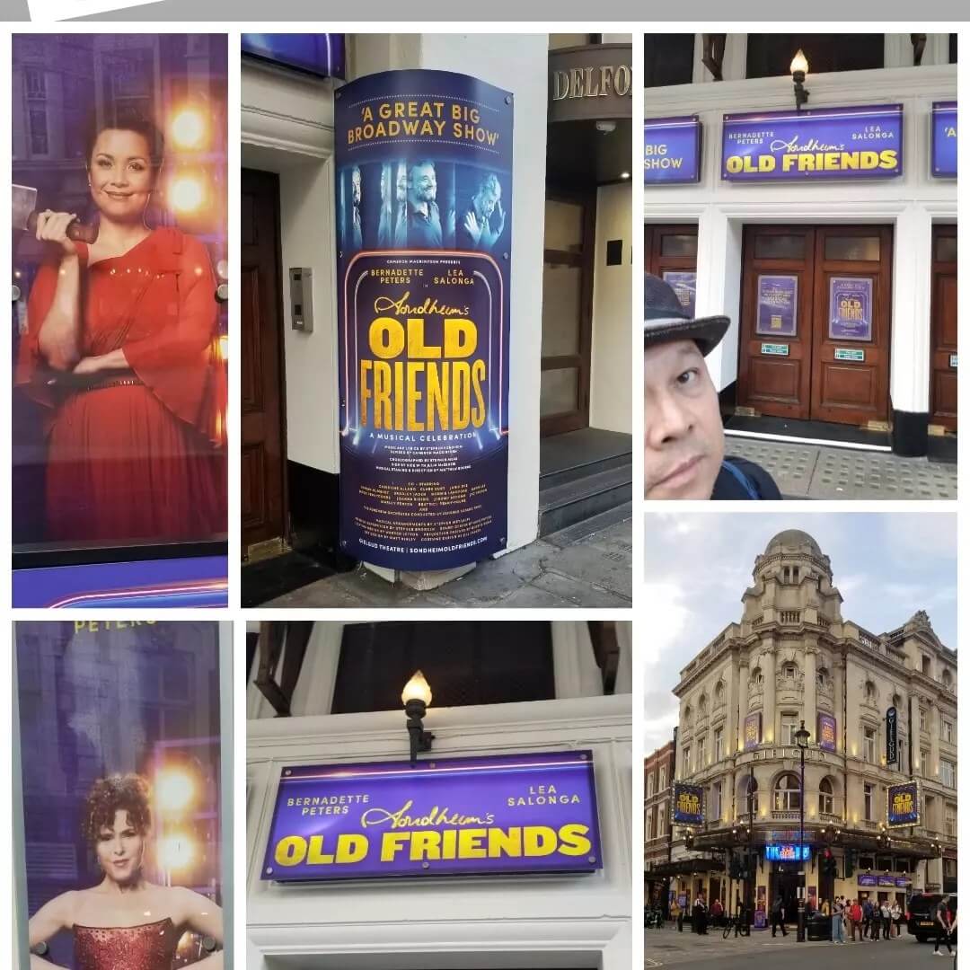 Read more about the article LEA SALONGA and BERNADETTE PETERS headlines a hugely very entertaining musical in Stephen Sondheim’s “OLD FRIENDS” at London’s Gielgud Theatre